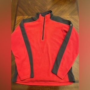 Men's Mountain Hardwear Red Fleece Size Large 🤩